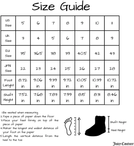 Miniatura 6 de Juicy Couture Women's Slip On Winter Ankle Boots Warm Winter Booties