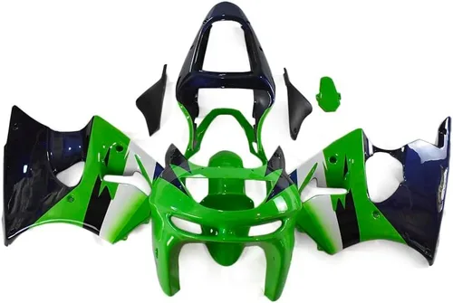 Miniatura 20 de Kit de carenado de inyección verde negro rojo apto para Kawasaki 2005 2006 ZX6R ZX636R 05 06 zx-6r 636 2005 ABS Carenados de motocicleta de plástico