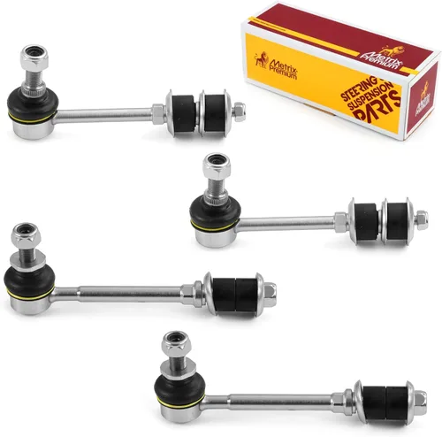 Miniatura 78 de Metrix Premium Piezas de Chasis - Kit de 4 Piezas de Enlace de Barra Estabilizadora Delantera y Trasera Compatible con Mercury Mariner 2009-2011