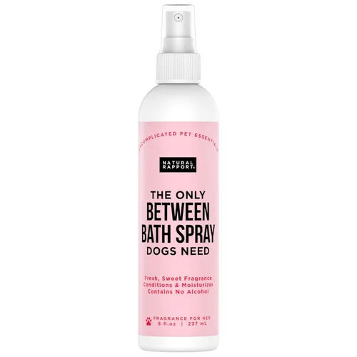 Miniatura 8 de Natural Rapport Spray desodorante para perros, el único aerosol de baño que los perros necesitan, el spray natural de colonia para gatos y perros
