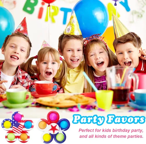 Miniatura 2 de 30 juguetes giratorios para ansiedad, rellenos de huevos de Pascua, regalos de fiesta para niños, paquete de juguetes para ansiedad pop a granel