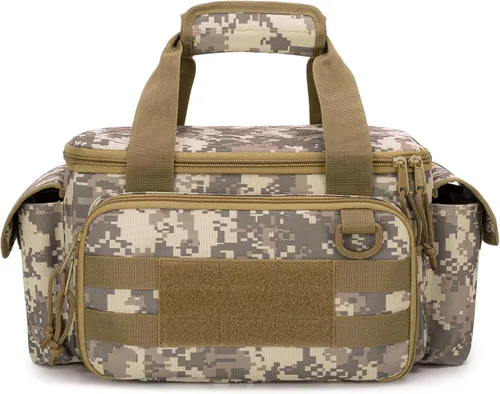Miniatura 9 de Rexmica Bolsa de herramientas pequeña con fondo acolchado grueso y antifricción, organizador de almacenamiento de herramientas para hombres, bolsa