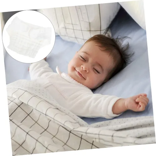 Miniatura 5 de Healeved Pañales de tela lavables para recién nacidos, talla S, pañales reutilizables para bebé con tela impermeable y transpirable, protección