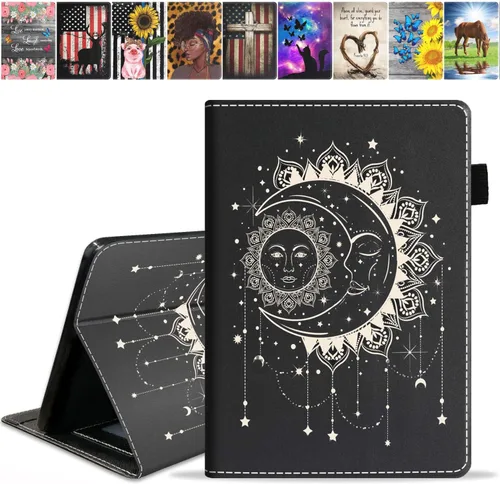 Miniatura 10 de Funda para tableta Amazon Kindle Fire 7 (pantalla de 7 pulgadas, 12ª generación, versión 2022), funda de piel sintética prémium con función