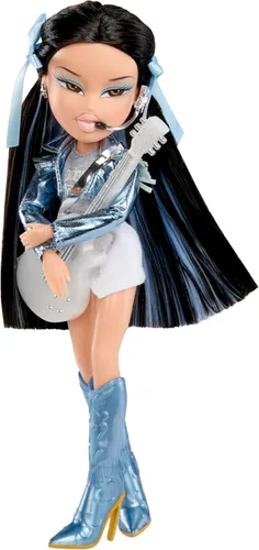 Miniatura 3 de Bratz Pop Starz Jade Fashion Doll con accesorios y encanto