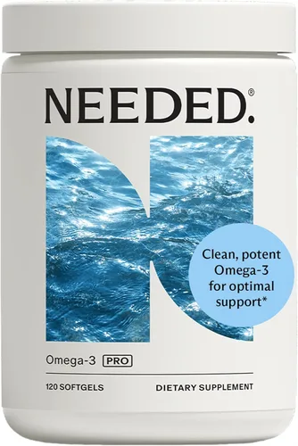 Omega-3 Pro prenatal - Dosis de alta potencia de aceite de pescado de origen sostenible, 1000 mg de DHA, 1000 mg de EPA, envuelto en una cáscara