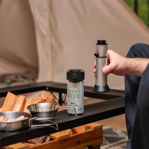 Miniatura 7 de Ahumador portátil de alimentos para invernadero. Pistola de fumar tamaño compacto para exteriores y en casa. Añade un fuerte sabor ahumado al
