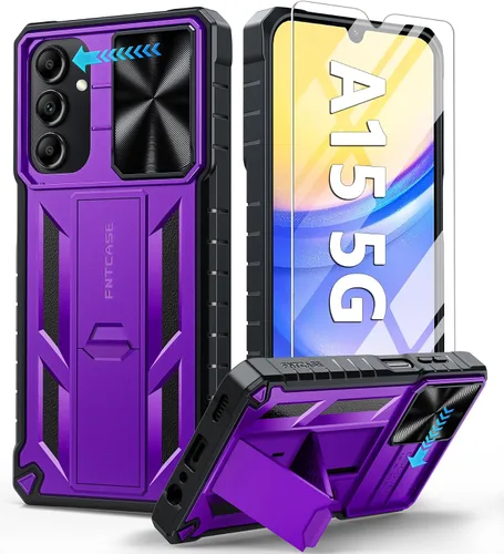 Miniatura 22 de FNTCASE for iPhone 11-Pro Phone Case: Military Grade Drop Proof Mobile Cover with Kickstand & Slide Rugged Shockproof Bumper Heavy Duty Protector