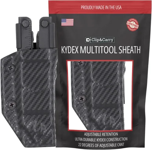 Miniatura 8 de Clip & Carry Kydex Funda para Multiherramienta Gerber MP600 ~Compatible con modelos de punta romo y punta aguja~ Fabricado en EE. UU.