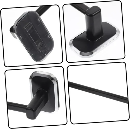 Miniatura 4 de Zapatero para almacenamiento de zapatos, con ventosa, soporte para toallas, soporte de pared, toallero de esquina para armario, baño, zapatero