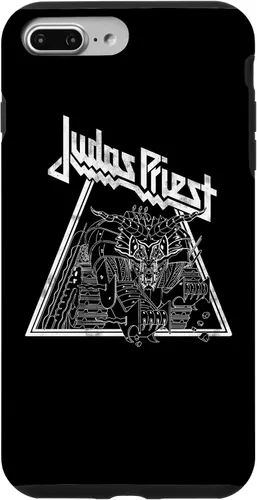 Miniatura 15 de iPhone 15 Judas Priest - Funda Wireframe Defenders