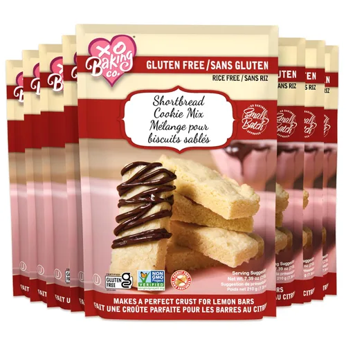 Miniatura 13 de XO Baking Co. Mezcla de galletas gourmet con chispas de chocolate sin gluten; sin OGM, Kosher; sin arroz; sin lácteos; sin maní; sin conservantes