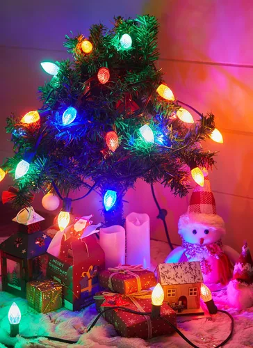 Miniatura 7 de Brightown - Bombilla LED C7 de repuesto para tira de luces de Navidad