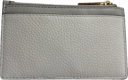 Miniatura 2 de Michael Kors Estuche para tarjetas con cremallera de viaje mediano, Crema Claro Multi