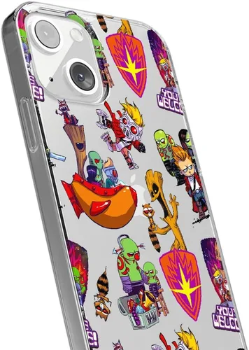 Miniatura 3 de ERT GROUP Funda para Xiaomi REDMI Note 10/10S Original y Oficialmente Licenciada Marvel Patrón Guardianes de la Galaxia 007 adaptado a