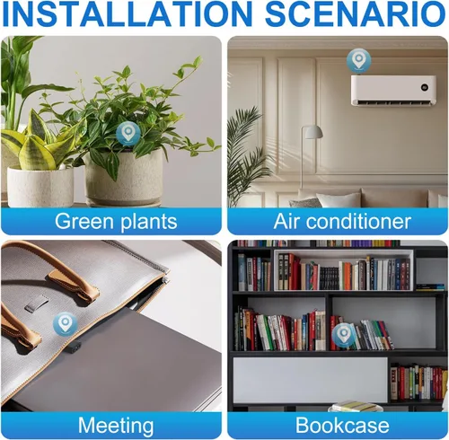 Miniatura 5 de Mini cámara 4K HD, visión nocturna HD para niñera en casa, cámara inalámbrica WiFi más pequeña con detección de movimiento, control de aplicaciones