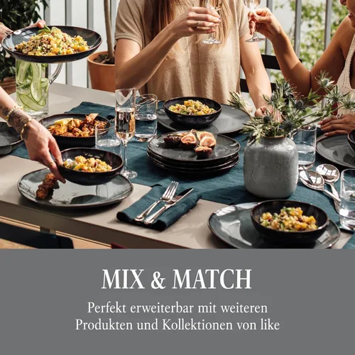 Miniatura 5 de like. by Villeroy & Boch Plato de desayuno Lave Gris