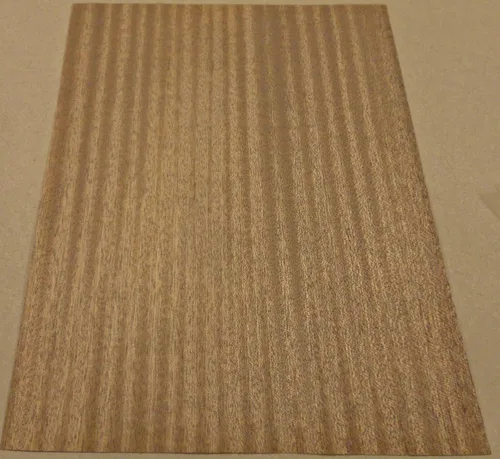 Miniatura 2 de Cinta Sapele Chapa de madera de caoba 12" x 12" con respaldo fenólico 1/20" HPL