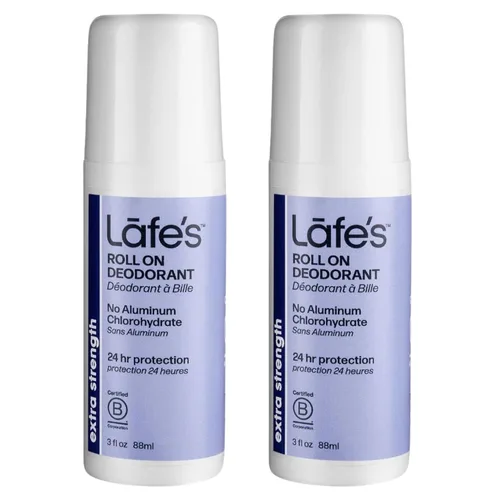Lafe's Desodorante natural | Desodorante natural roll-on sin aluminio de 3 onzas para hombres y mujeres | Sin parabenos y sin bicarbonato de sodio