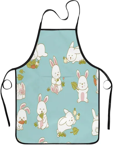 Miniatura 2 de Delantal infantil personalizado, delantal infantil personalizado para cocinar, hornear, jardinería, fiestas