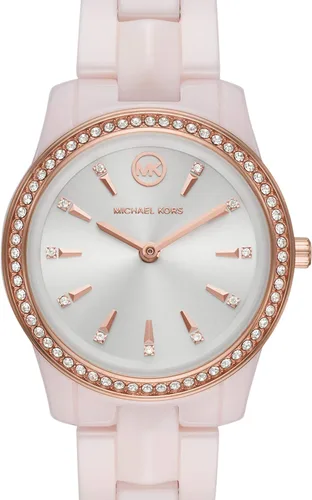 Miniatura 4 de Michael Kors Runway Mercer - Reloj de acero inoxidable de tres manecillas