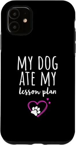 Miniatura 5 de iPhone 14 Mi perro se comió mi plan de lecciones divertido estuche para profesores de regreso a clases