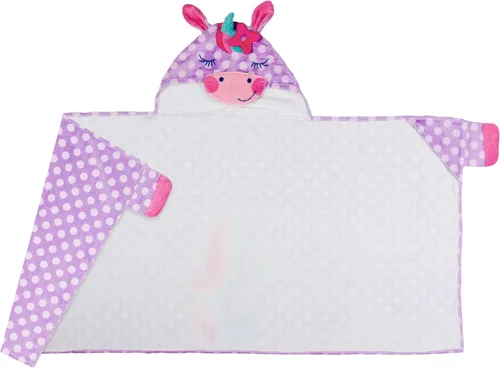 Miniatura 2 de Stephen Joseph, Toalla de playa con capucha para niños, toalla para niñas y niños, cubierta de piscina, súper absorbente, lindos personajes
