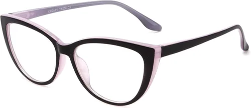 Miniatura 6 de Paquete de 3 lentes de lectura con bloqueo de luz azul, elegantes ojos de gato, lectores de computadora, antifatiga ocular y deslumbramiento