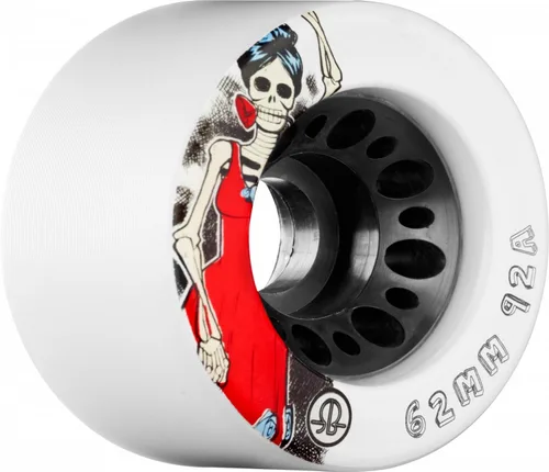 Miniatura 2 de Rollerbones Day of The Dead - Ruedas de patinaje Derby (2.441 in) (4 unidades)