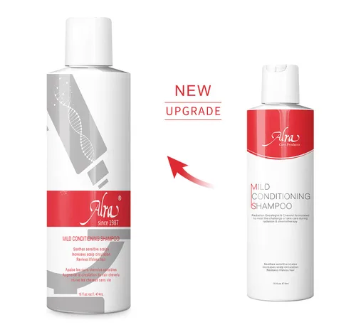 Alra - Champú Acondicionador Suave - Limpiador y Acondicionador Suave para Pacientes con Cáncer Durante y Después de la Radiación y Quimioterapia -