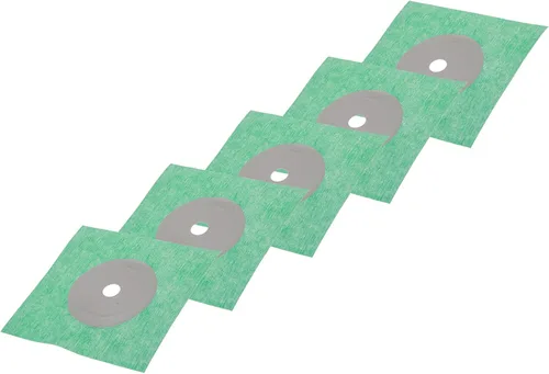 Miniatura 19 de Repa Market Hidrotape - Membrana antifractura de 4 pulgadas x 82 pies - para hidroaislamiento - Cinta de tela - Cinta de refuerzo