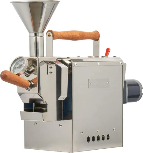 KALDI - Tostador de gas de café para el hogar, capacidad de 10.58 oz con accesorios de paquete completo. Requiere quemador de gas, no admite