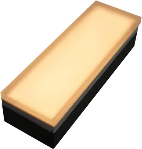 Miniatura 5 de LUMENGY Luz para adoquín 3×9 pulgadas (2.95 pulgadas X 8.85 pulgadas), iluminación blanca cálida sin deslumbramiento para entradas, caminos, terraza