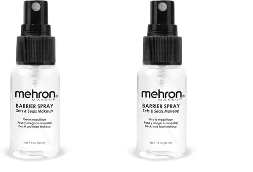 Miniatura 9 de Mehron Spray de barrera de maquillaje Spray fijador para maquillaje Spray fijador de maquillaje para rostro 9 fl oz (9.0 fl oz)