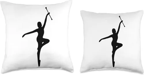 Miniatura 3 de Majorette Throw Pillow, 16x16, Multicolor