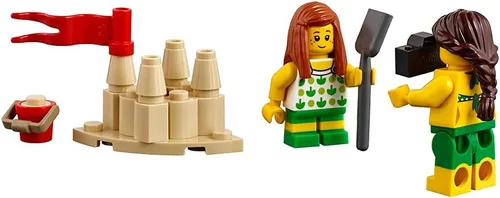 Miniatura 3 de LEGO City Town People Pack - Fun at The Beach 60153 Kit de construcción (169 piezas)
