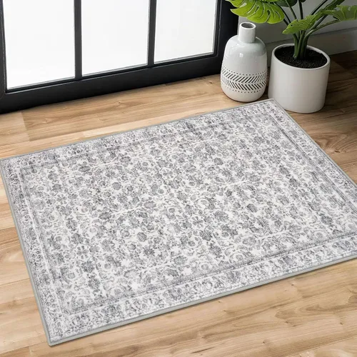 Miniatura 46 de SIILOOM Alfombra antideslizante de pasillo moderna de 2 x 5, súper suave, para pasillos, decoración para cocina, alfombras para pasillos sin 2-Verde
