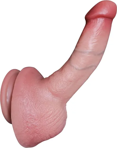 Miniatura 10 de 6.77 pulgadas Reproduction Consoladores realistas para principiantes, consolador de silicona suave y realista con ventosa para estimular el punto G