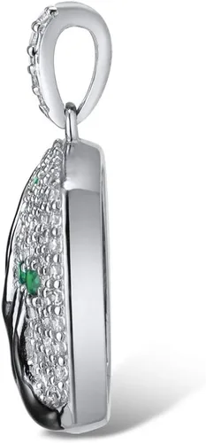 Miniatura 2 de Santuzza 925 Sterling Silver Cherry Pendant for Women