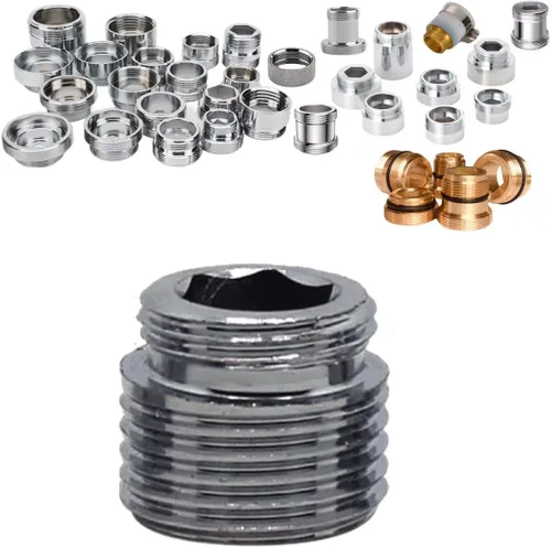 Miniatura 16 de Adaptador de grifo, accesorio de manguera de fregadero para grifo, grifo de extensión adecuado para conectar fregadero, cocina, baño, grifo