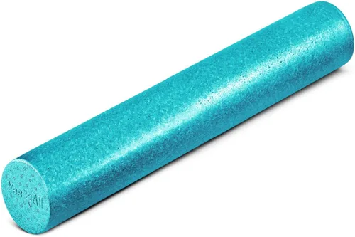 Miniatura 19 de Yes4All Rodillo de espuma EPP de alta densidad con respaldo redondo, rodillo de espuma de ejercicio para yoga, pilates y estiramientos, 12, 18, 24