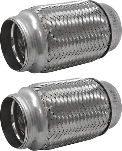 Miniatura 15 de RK7560 HHR Cobalt Saturn Lon Front Flex Sección Tubo de escape 2.2 2.4, paquete de 2