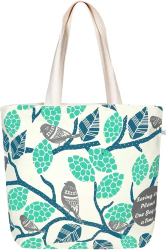 Miniatura 17 de Ecoright Bolsa de lona estética para mujer, bolsa grande con cremallera y bolsillo, bolsa de mano para mujer, para yoga, trabajo, playa