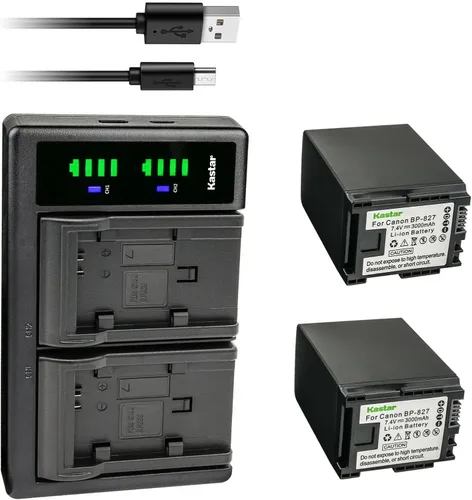 Miniatura 5 de Kastar Cargador de batería USB LTD2 para Canon VIXIA HF M31 HFM31, VIXIA HF M32 HFM32, VIXIA HF M36 HFM36, VIXIA HF M300 HFM300, VIXIA HF M301