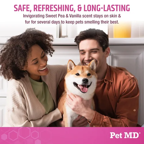 Miniatura 4 de Pet MD Spray corporal para perros y gatos, perfume desodorizante para perros que elimina el olor, aerosol de colonia para mascotas de larga duración
