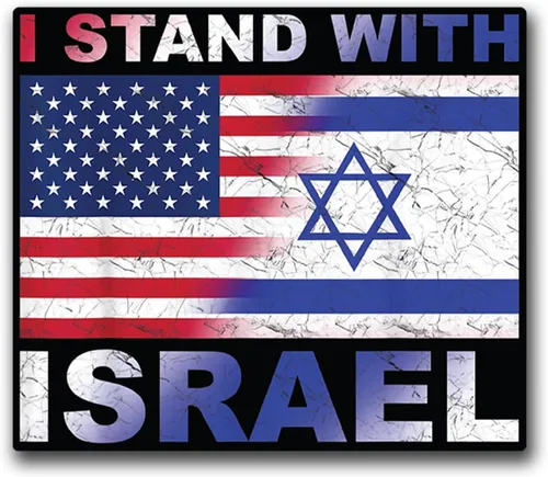 Miniatura 16 de Adhesivos de vinilo para defensores y aliados (Estados Unidos e Israel)