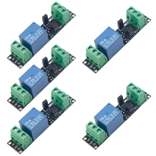 Módulo de relé con optoacoplador disparador de nivel alto/bajo para Arduino (3, relé 3V 1 canal)