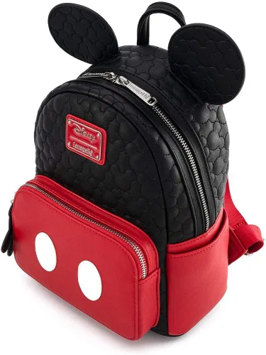 Miniatura 3 de Loungefly Disney Mickey Mouse Oh Boy Quilted Womens Mini Backpack Purse