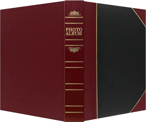 Miniatura 4 de Pioneer Photo Albums BT-68 - Álbum de fotos Le Memo (100 bolsillos, 6 x 8 pulgadas), color negro y rojo