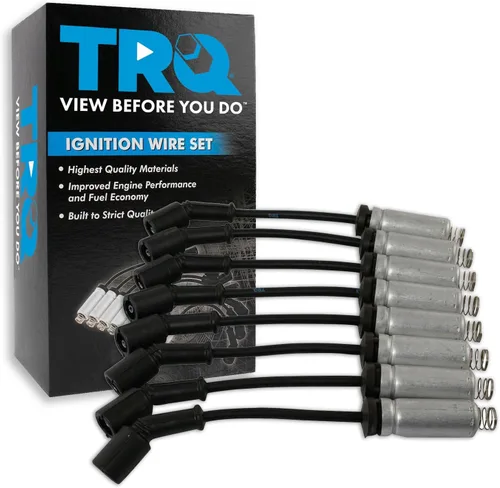 Miniatura 14 de Kit de cables para bujías de encendido del motor TRQ para Ford F250 F350 Super Duty V8 6.2L Nuevo